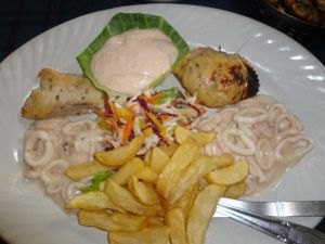 10. Seafood platter at Brazzos